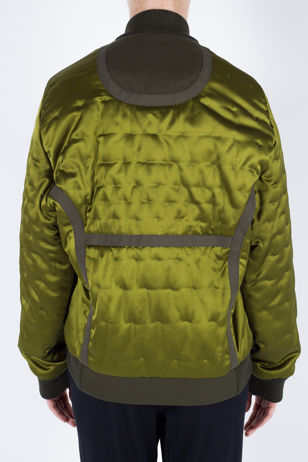 Green Quilted bomber jacket Maison Margiela - Vitkac TW